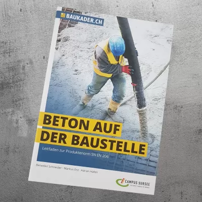 Beton auf der Baustelle (2021)
