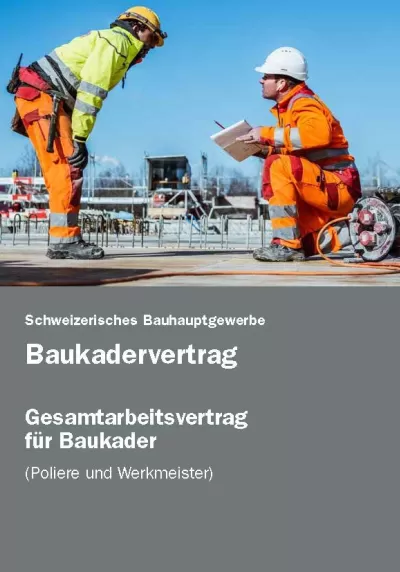 Baukadervertrag