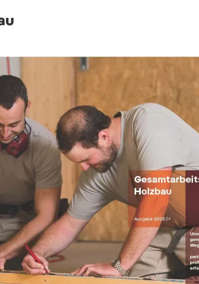 Gesamtarbeitsvertrag Holzbau