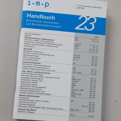 Handbuch für Bituminöser Strassenbau und Brückenabdichtungen