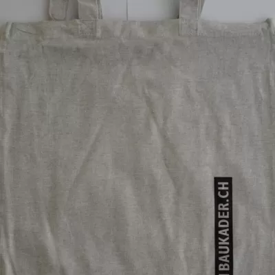 Baukader-Baumwolltasche