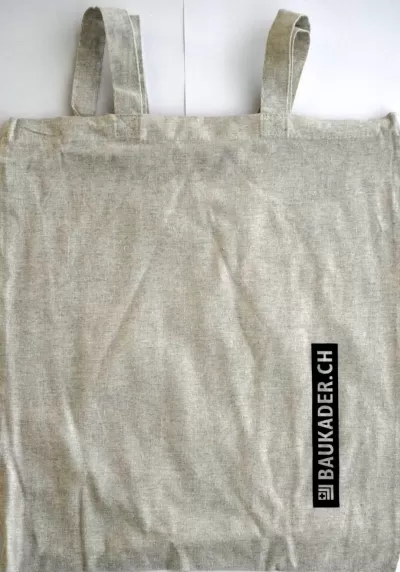 Baukader-Baumwolltasche