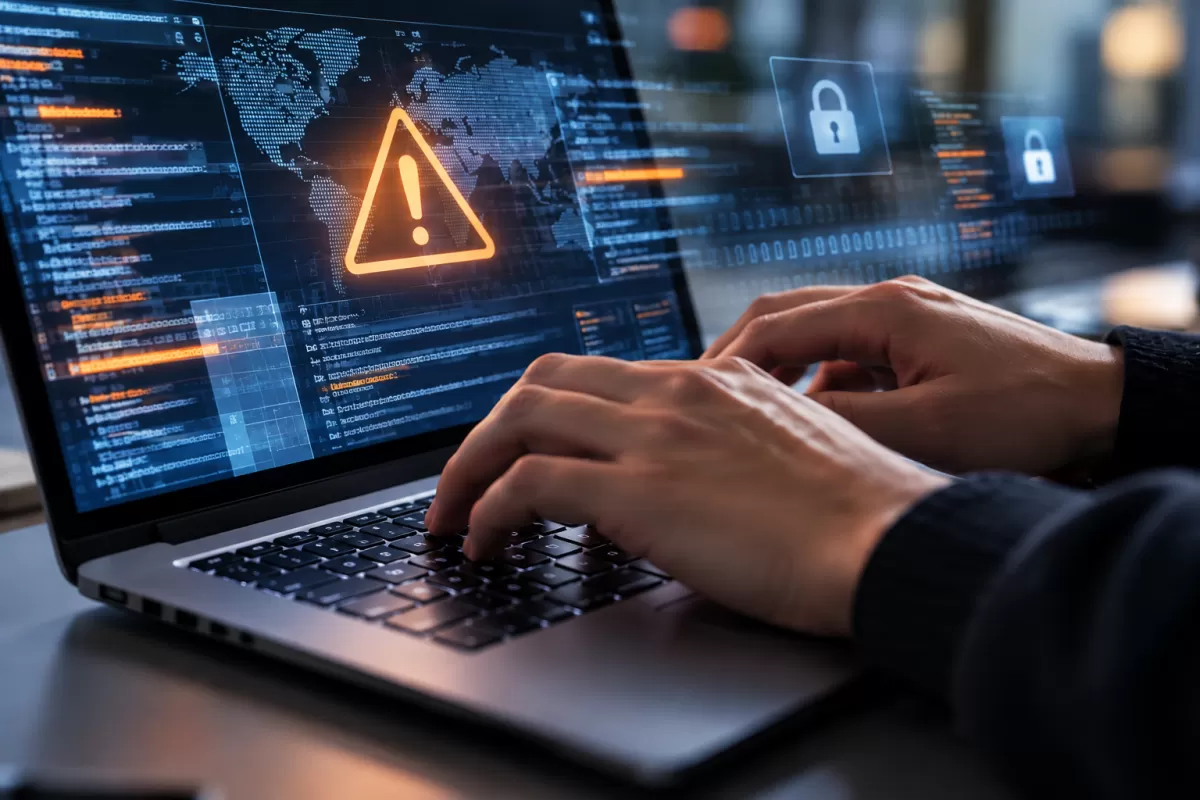 Cybersecurity-Warnung am Laptop.png